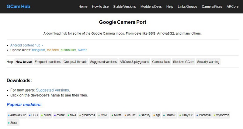Google Camera (Gcam) by Arnova8G2 (All versions)