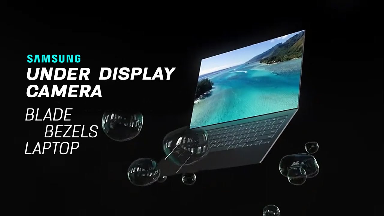 Samsung Blade bezel laptop features an in-display camera